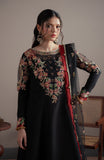 Fabiha Fatima Elvin Embroidered Raw Silk 3Pc Pret Suit - NYRA