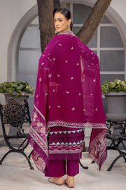 Zarya by Safwa Embroidered Viscose Unstitched 3Pc Suit ZAR-06