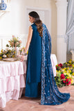 Neeshay Dastaan Embroidered Chiffon Unstitched 3Pc Suit - Aabirah