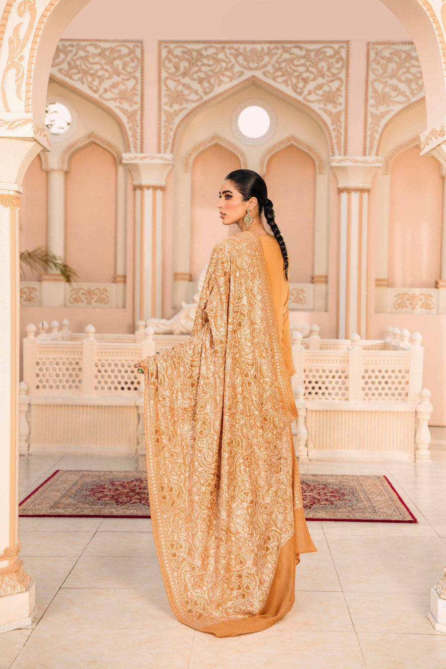 Nishat With You Unstitched Embroidered Sateen 3Pc Suit - 42206441
