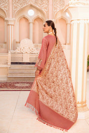 Nishat With You Unstitched Embroidered Sateen 3Pc Suit - 42206442