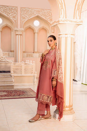 Nishat With You Unstitched Embroidered Sateen 3Pc Suit - 42206442