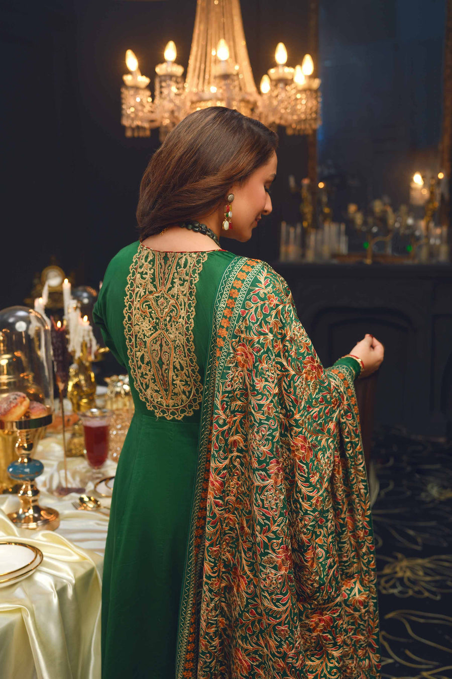 Nishat With You Unstitched Embroidered Sateen 3Pc Suit - 42206443