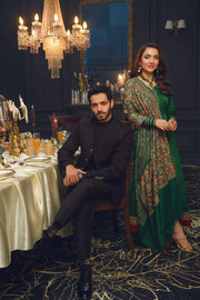 Nishat With You Unstitched Embroidered Sateen 3Pc Suit - 42206443