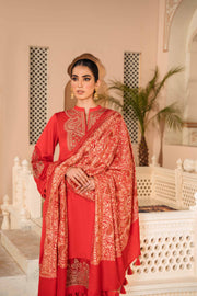 Nishat With You Unstitched Embroidered Sateen 3Pc Suit - 42206444