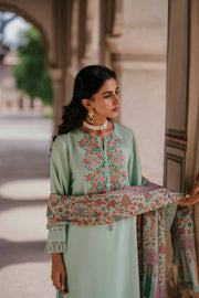 Nishat With You Unstitched Embroidered Karandi 3Pc Suit - 42206448