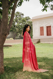 Nishat With You Unstitched Embroidered Karandi 3Pc Suit - 42206450