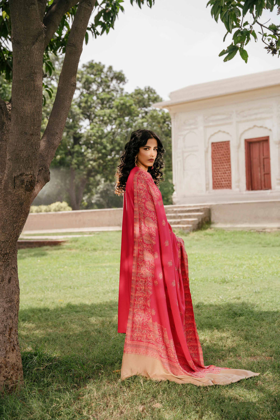 Nishat With You Unstitched Embroidered Karandi 3Pc Suit - 42206450