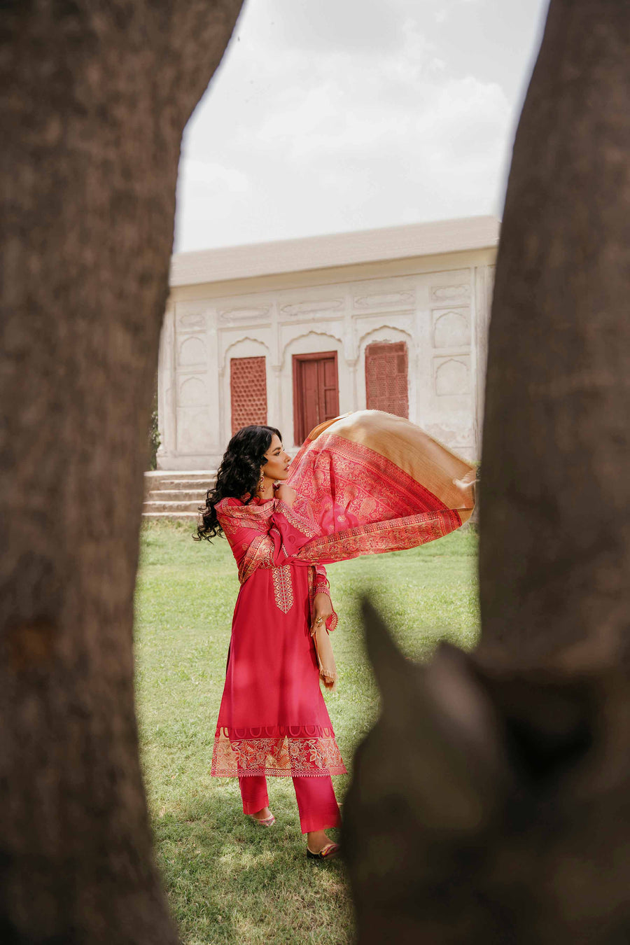 Nishat With You Unstitched Embroidered Karandi 3Pc Suit - 42206450