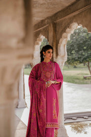 Nishat With You Unstitched Embroidered Karandi 3Pc Suit - 42206453