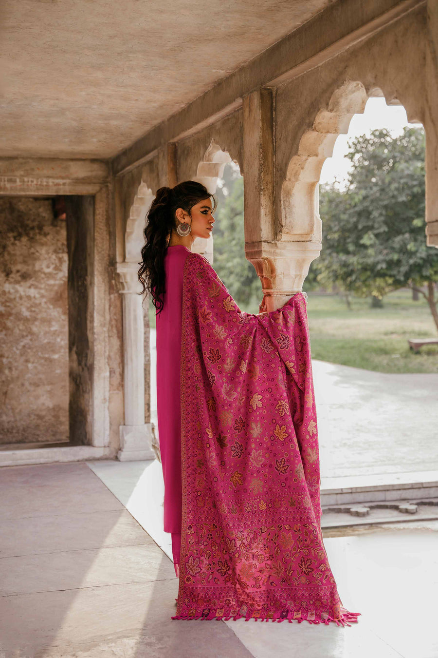 Nishat With You Unstitched Embroidered Karandi 3Pc Suit - 42206453