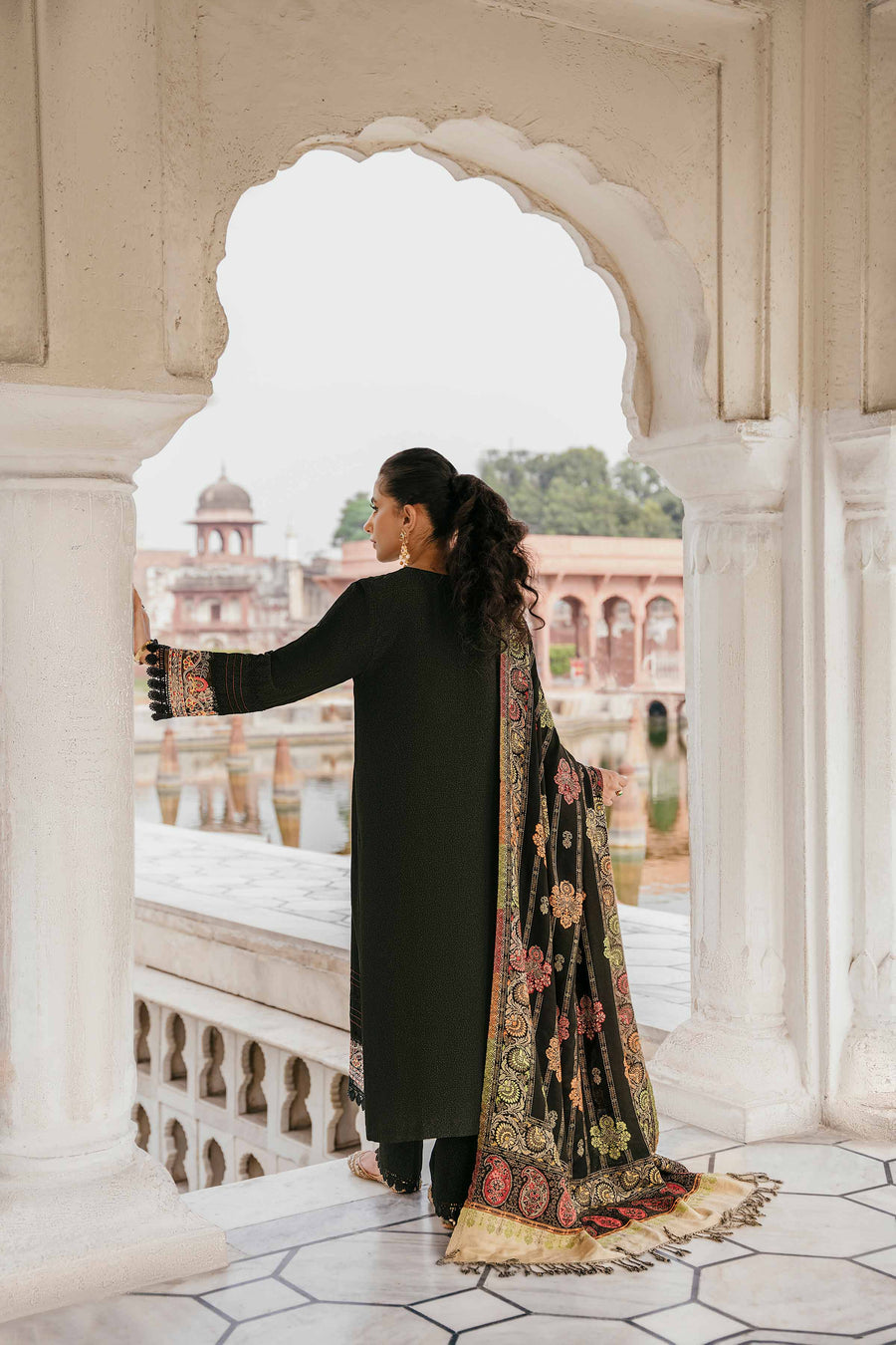 Nishat With You Unstitched Embroidered Karandi 3Pc Suit - 42206455