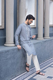 Naqsh by Nishat Men's Unstitched Embroidered Cotton 2Pc Suit - 42219487