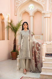 Nishat With You Unstitched Embroidered Karandi 3Pc Suit - 42303001
