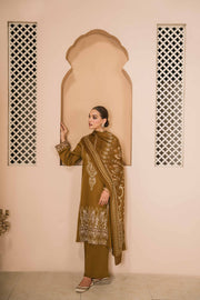 Nishat With You Unstitched Embroidered Karandi 3Pc Suit - 42303002