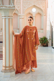 Nishat With You Unstitched Embroidered Karandi 3Pc Suit - 42303004