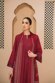 Nishat With You Unstitched Embroidered Karandi 3Pc Suit - 42303006