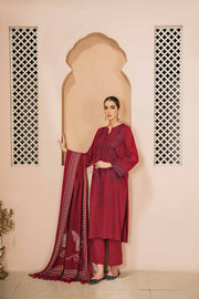 Nishat With You Unstitched Embroidered Karandi 3Pc Suit - 42303006