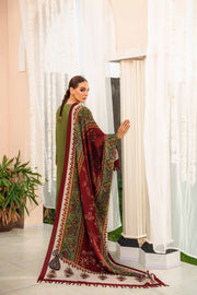 Nishat With You Unstitched Embroidered Karandi 3Pc Suit - 42303009