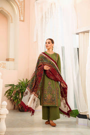 Nishat With You Unstitched Embroidered Karandi 3Pc Suit - 42303009