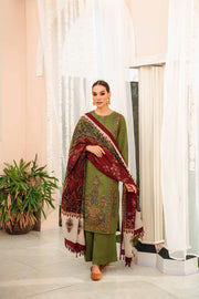 Nishat With You Unstitched Embroidered Karandi 3Pc Suit - 42303009