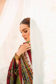 Nishat With You Unstitched Embroidered Karandi 3Pc Suit - 42303009