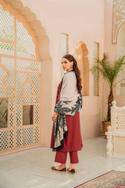 Nishat With You Unstitched Embroidered Karandi 3Pc Suit - 42303010