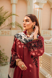 Nishat With You Unstitched Embroidered Karandi 3Pc Suit - 42303010