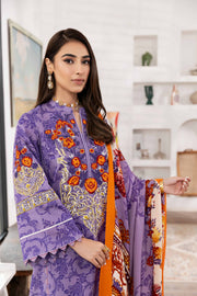Nishat With You Unstitched Embroidered Khaddar 3Pc Suit - 42303012