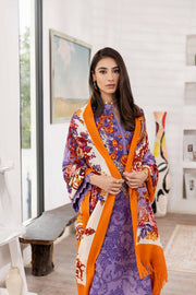 Nishat With You Unstitched Embroidered Khaddar 3Pc Suit - 42303012