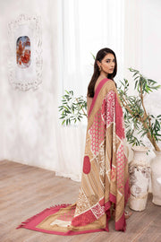 Nishat With You Unstitched Embroidered Khaddar 3Pc Suit - 42303013