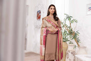 Nishat With You Unstitched Embroidered Khaddar 3Pc Suit - 42303013