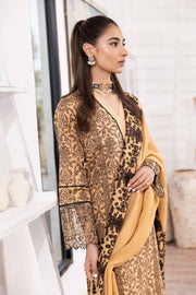 Nishat With You Unstitched Embroidered Khaddar 3Pc Suit - 42303014