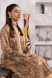 Nishat With You Unstitched Embroidered Khaddar 3Pc Suit - 42303014