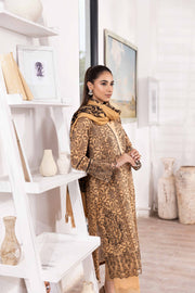 Nishat With You Unstitched Embroidered Khaddar 3Pc Suit - 42303014