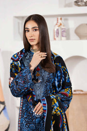 Nishat With You Unstitched Embroidered Khaddar 3Pc Suit - 42303015