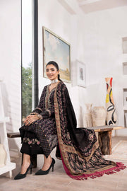 Nishat With You Unstitched Embroidered Khaddar 3Pc Suit - 42303017