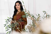 Nishat With You Unstitched Embroidered Khaddar 3Pc Suit - 42303019