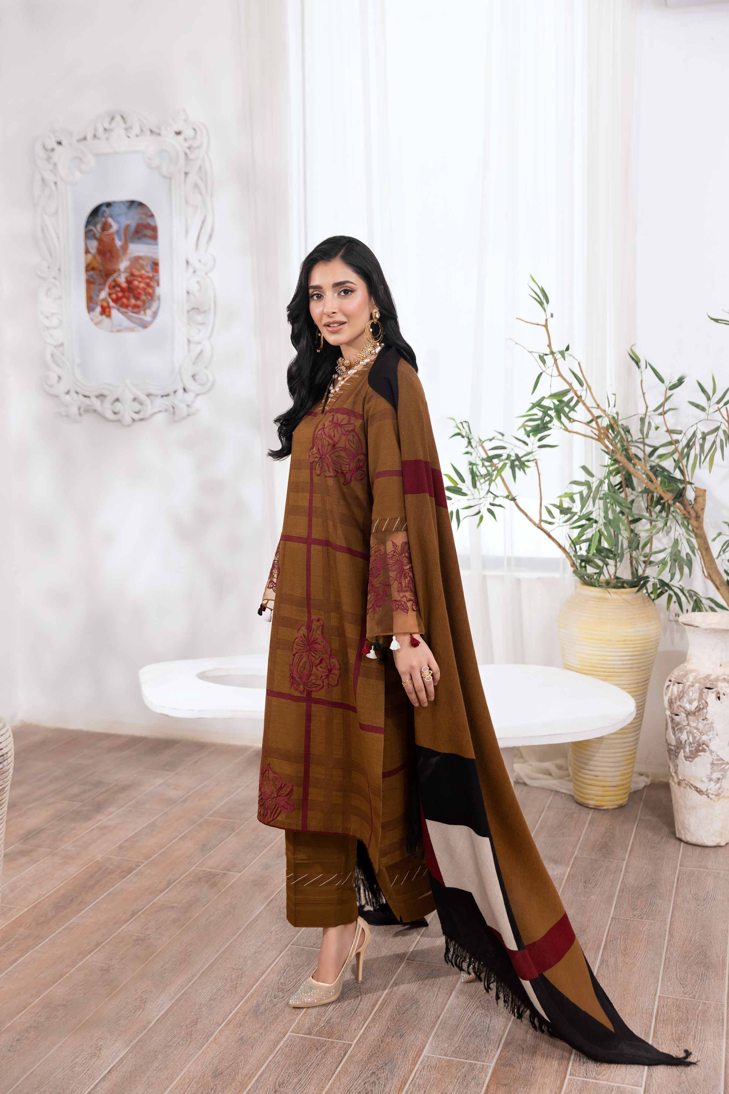 Shawl Nishat Unstitched Winter Collection 2019 Clearance Nishat