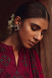 Nishat Sunehray Din Embroidered Karandi Unstitched 3Pc Suit - 42303022