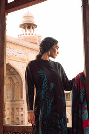 Nishat Sunehray Din Embroidered Karandi Unstitched 3Pc Suit - 42303026