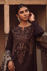 Nishat Sunehray Din Embroidered Karandi Unstitched 3Pc Suit - 42303031