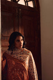 Nishat Sunehray Din Embroidered Karandi Unstitched 3Pc Suit - 42303032