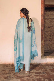 Nishat Sunehray Din Embroidered Karandi Unstitched 3Pc Suit - 42303036