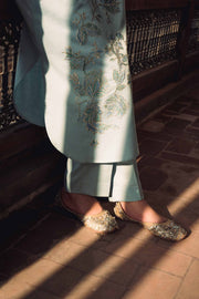 Nishat Sunehray Din Embroidered Karandi Unstitched 3Pc Suit - 42303036