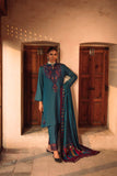 Nishat Sunehray Din Embroidered Karandi Unstitched 3Pc Suit - 42303037