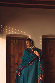 Nishat Sunehray Din Embroidered Karandi Unstitched 3Pc Suit - 42303037