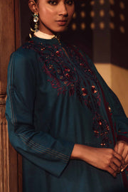 Nishat Sunehray Din Embroidered Karandi Unstitched 3Pc Suit - 42303037
