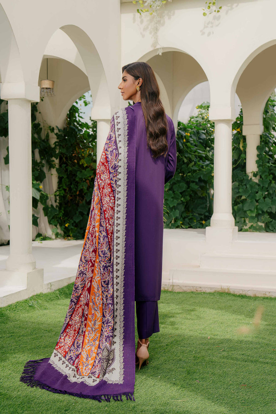 Nishat With You Unstitched Embroidered Linen 3Pc Suit - 42303043