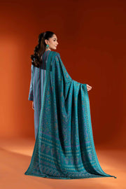 Nishat Sunehray Din Printed Karandi Unstitched 3Pc Suit - 42303053
